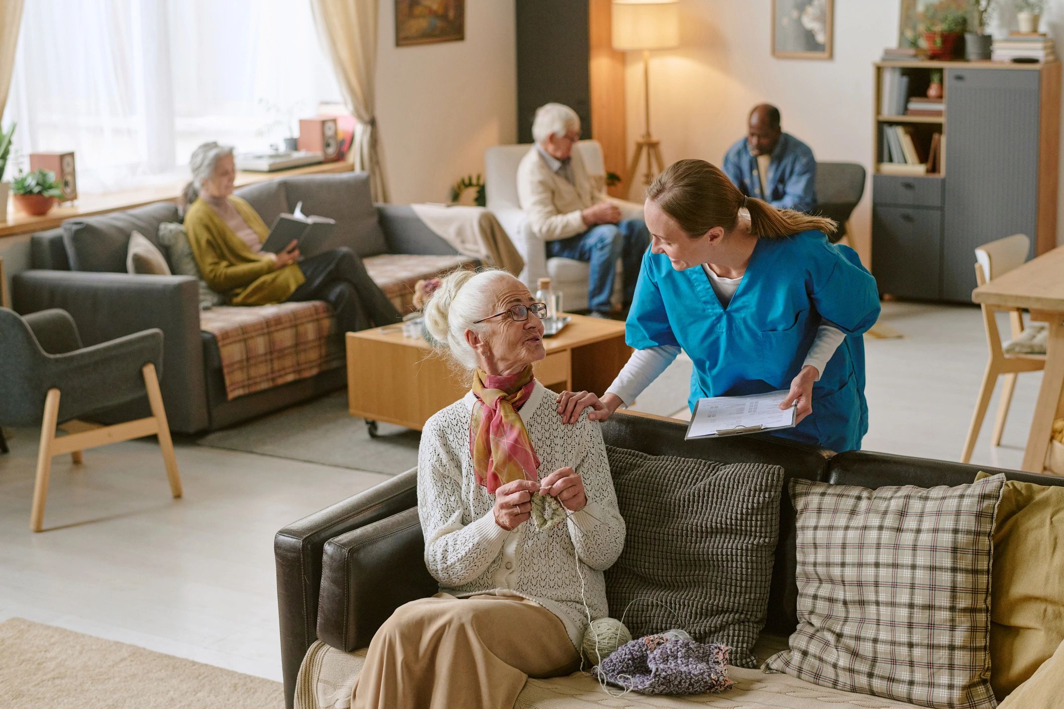 Consultation focused on senior care and support